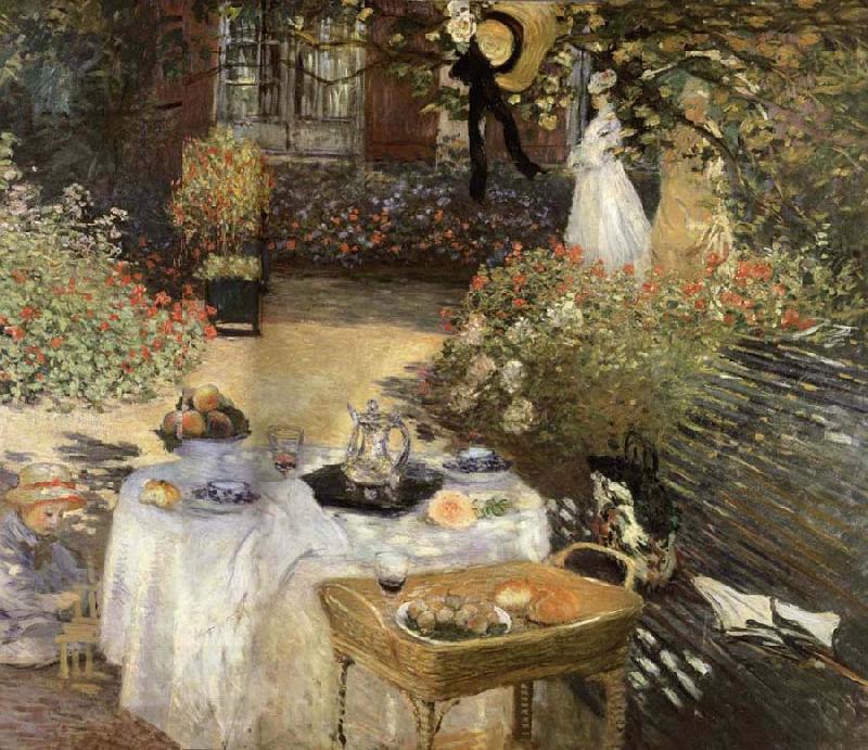 Claude Monet Luncheon China oil painting art